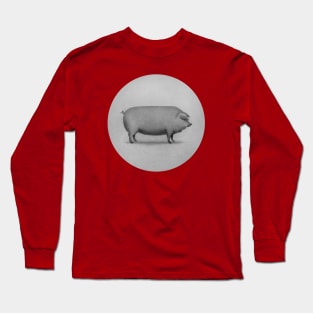 Perfect Pig circle Long Sleeve T-Shirt